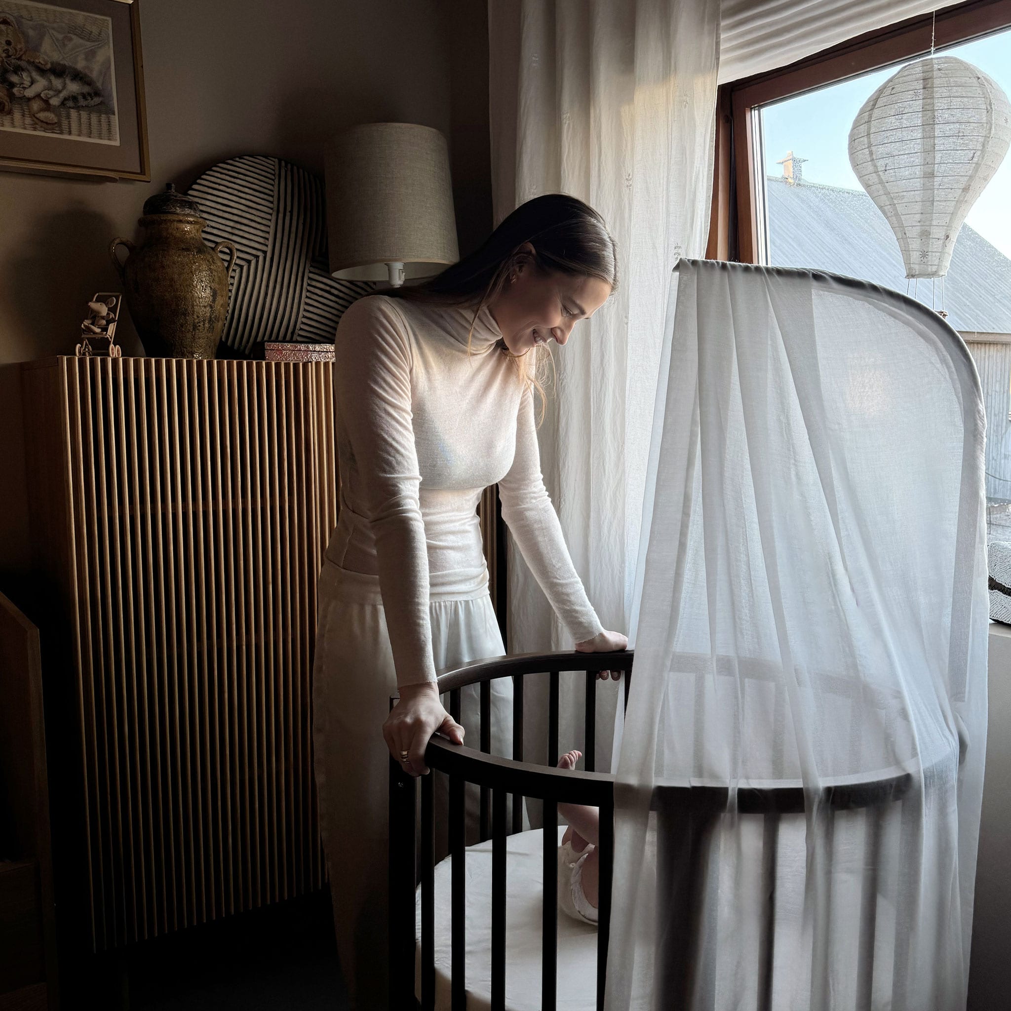 Mini Couchette Stokke® Sleepi™ V3 avec Matelas - Brun - Sleepi