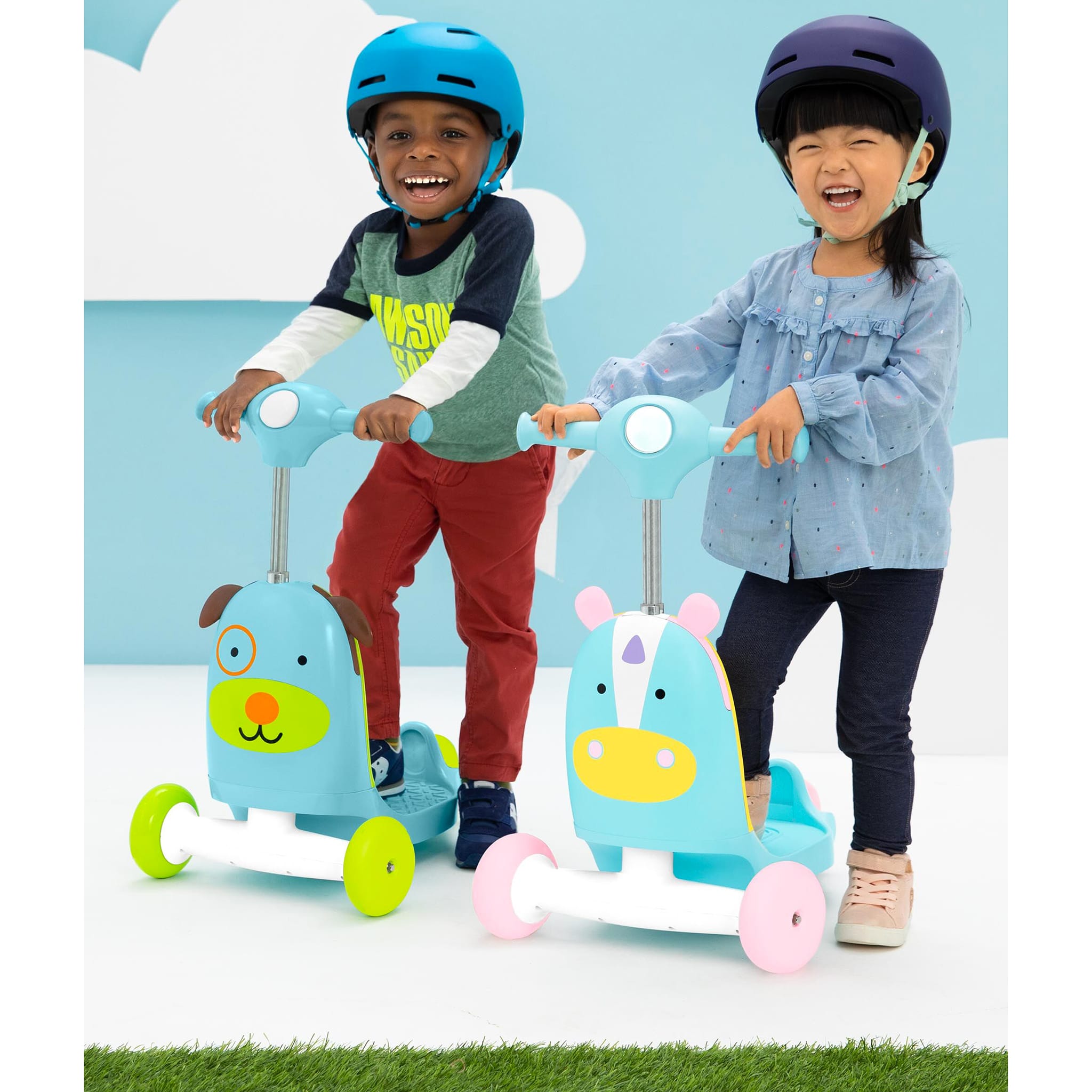 Zoo 3-in-1 Scooter - Unicorn – CLÉMENT