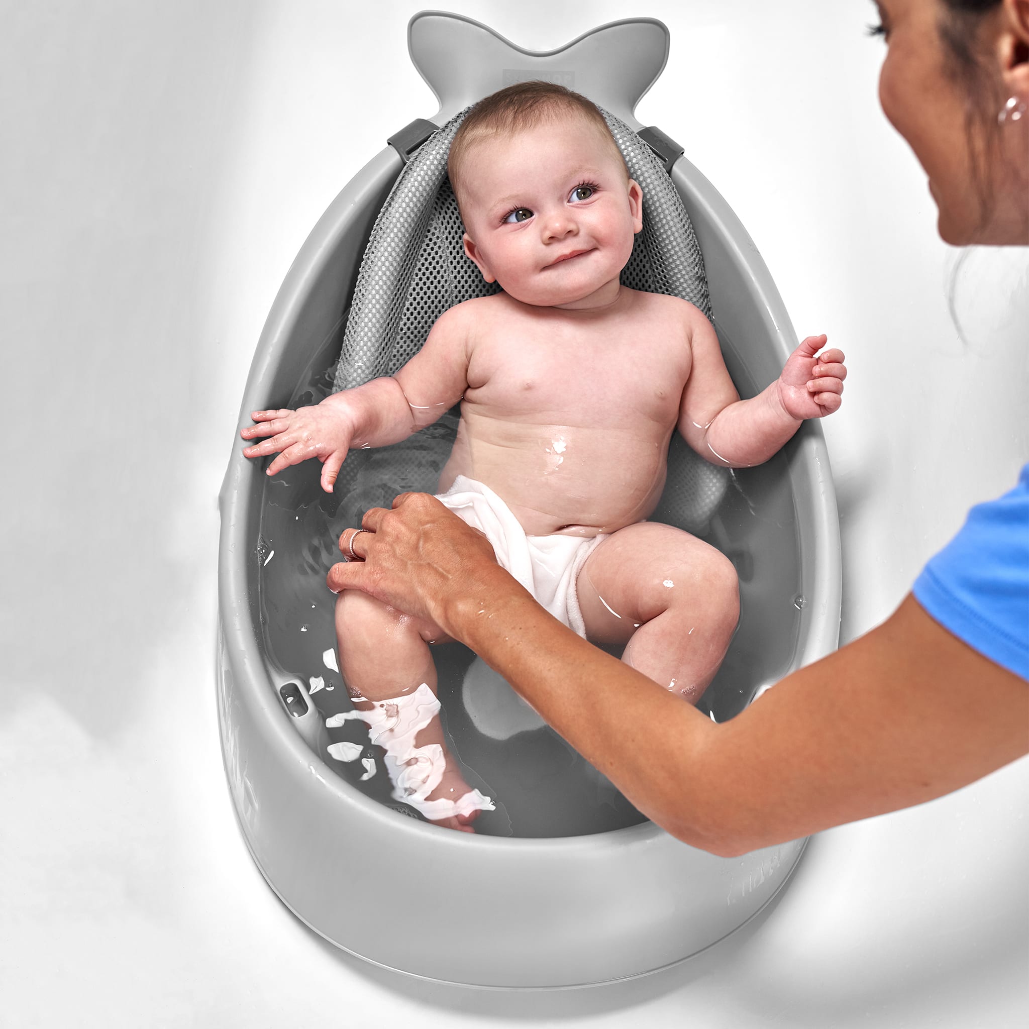 Bain 3 En 1 Smart Sling - Baleine Grise - Skip Hop – CLÉMENT