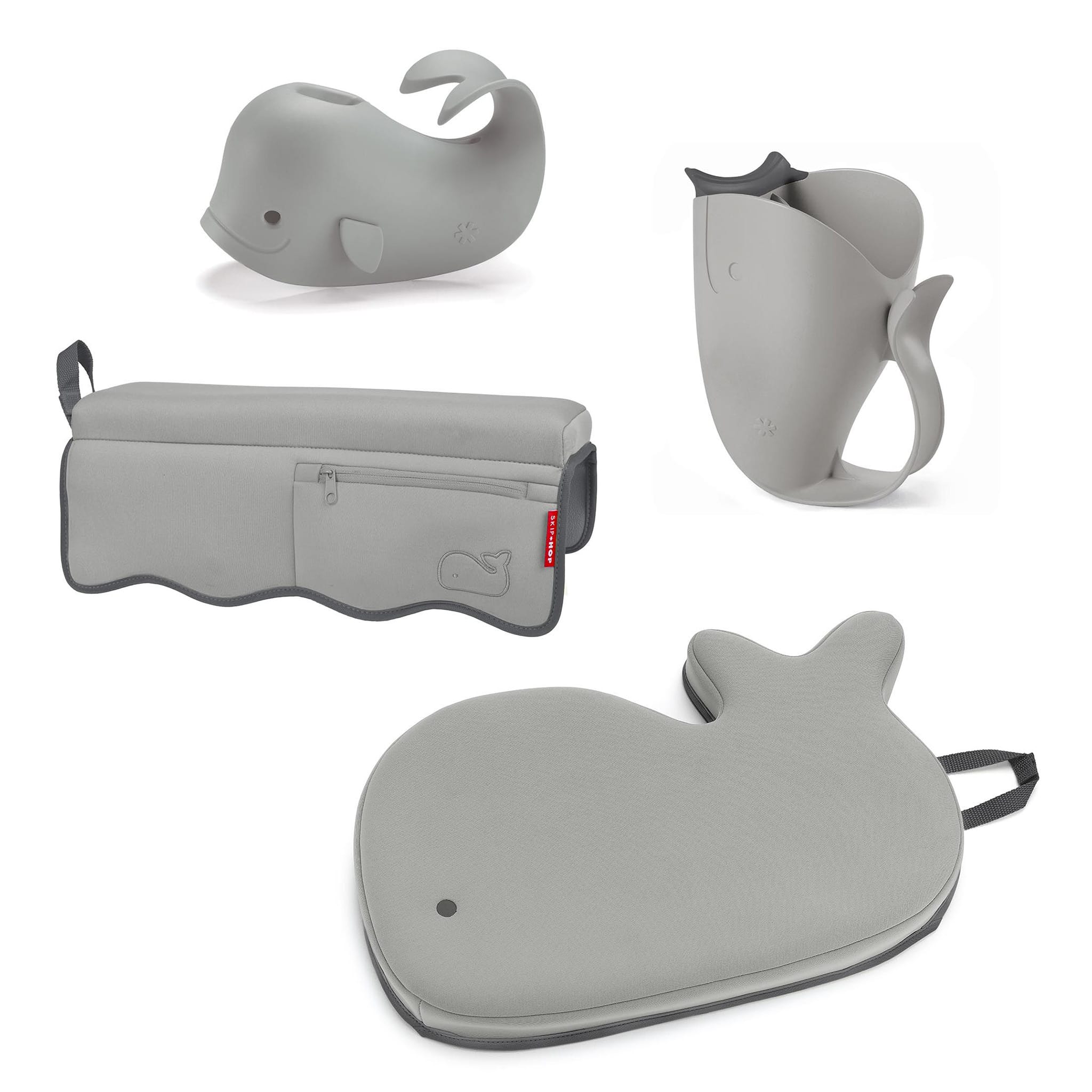 4 Piece Moby Bathtime Essentials kit - Gray – CLÉMENT