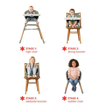 Chaise Haute 4-en-1 - Thyme Vert-Skip Hop-SKI-9R126510-CLÉMENT