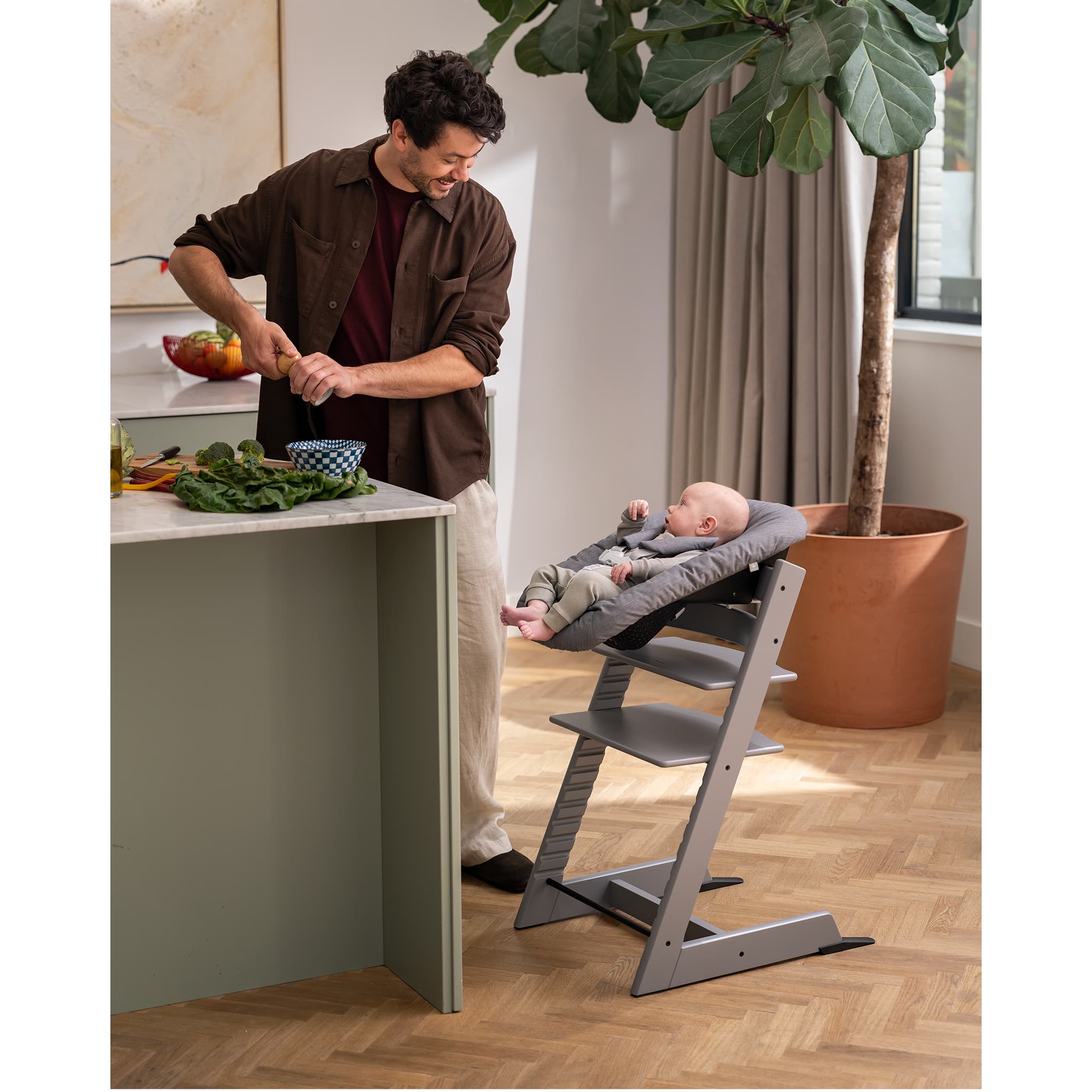 Kit de Naissance Tripp Trapp® - Anthracite - Stokke – CLÉMENT