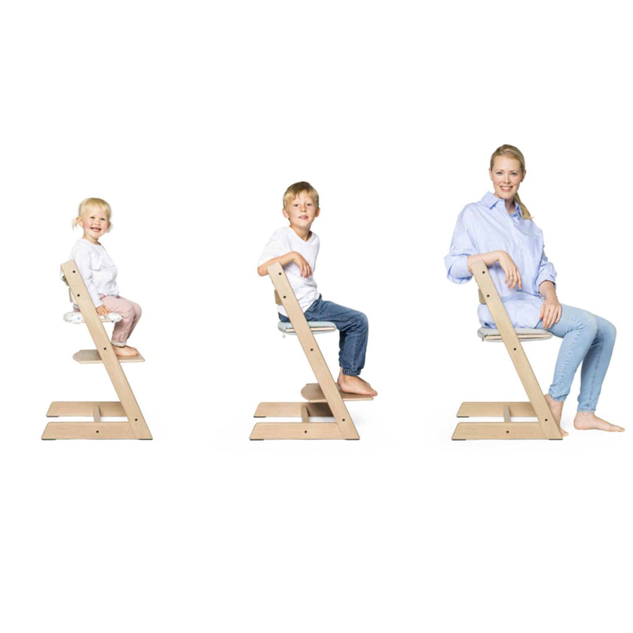 Chaise Haute Tripp Trapp® V2 - Naturel - Stokke – CLÉMENT