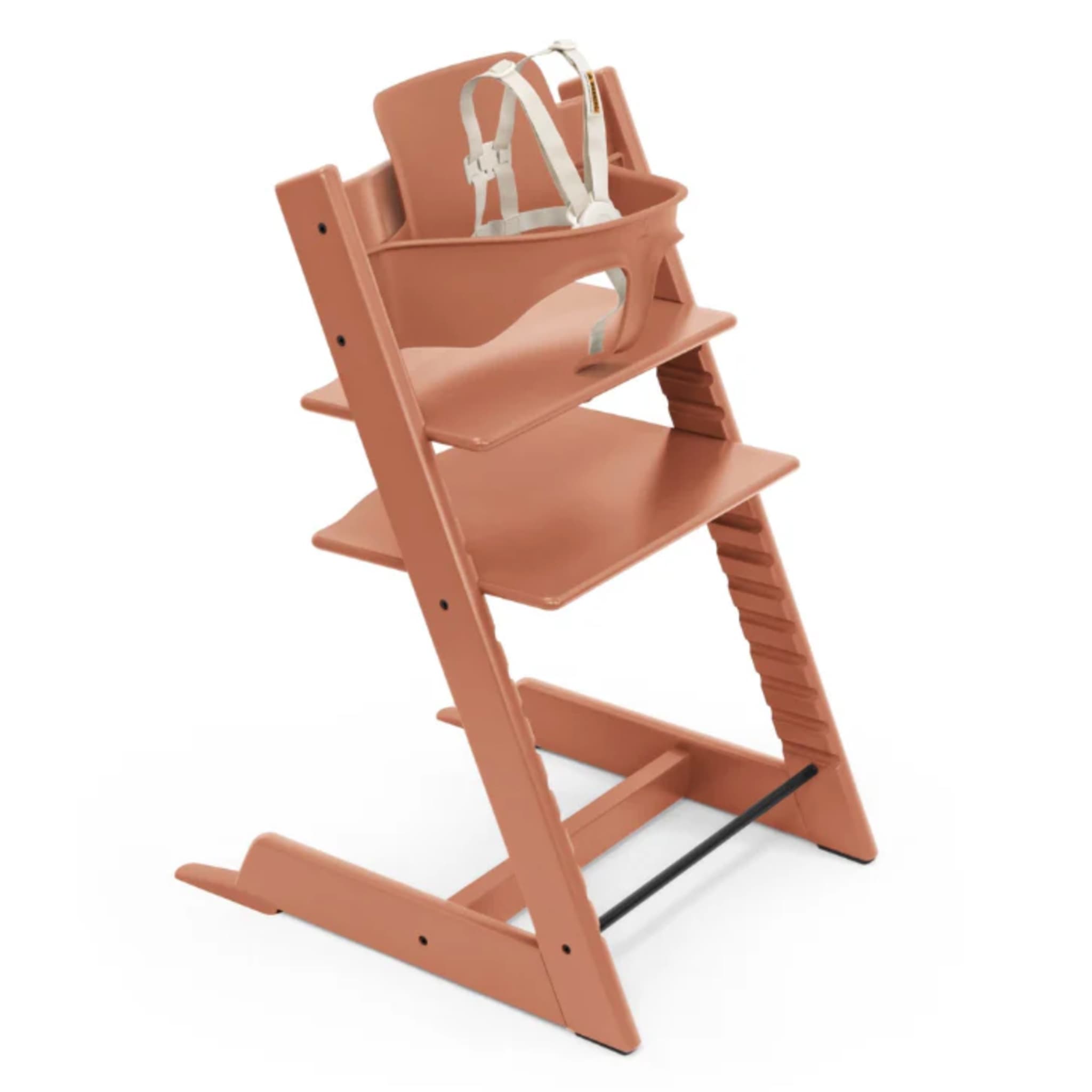Tripp Trapp V2 High chair - Terracotta – CLÉMENT