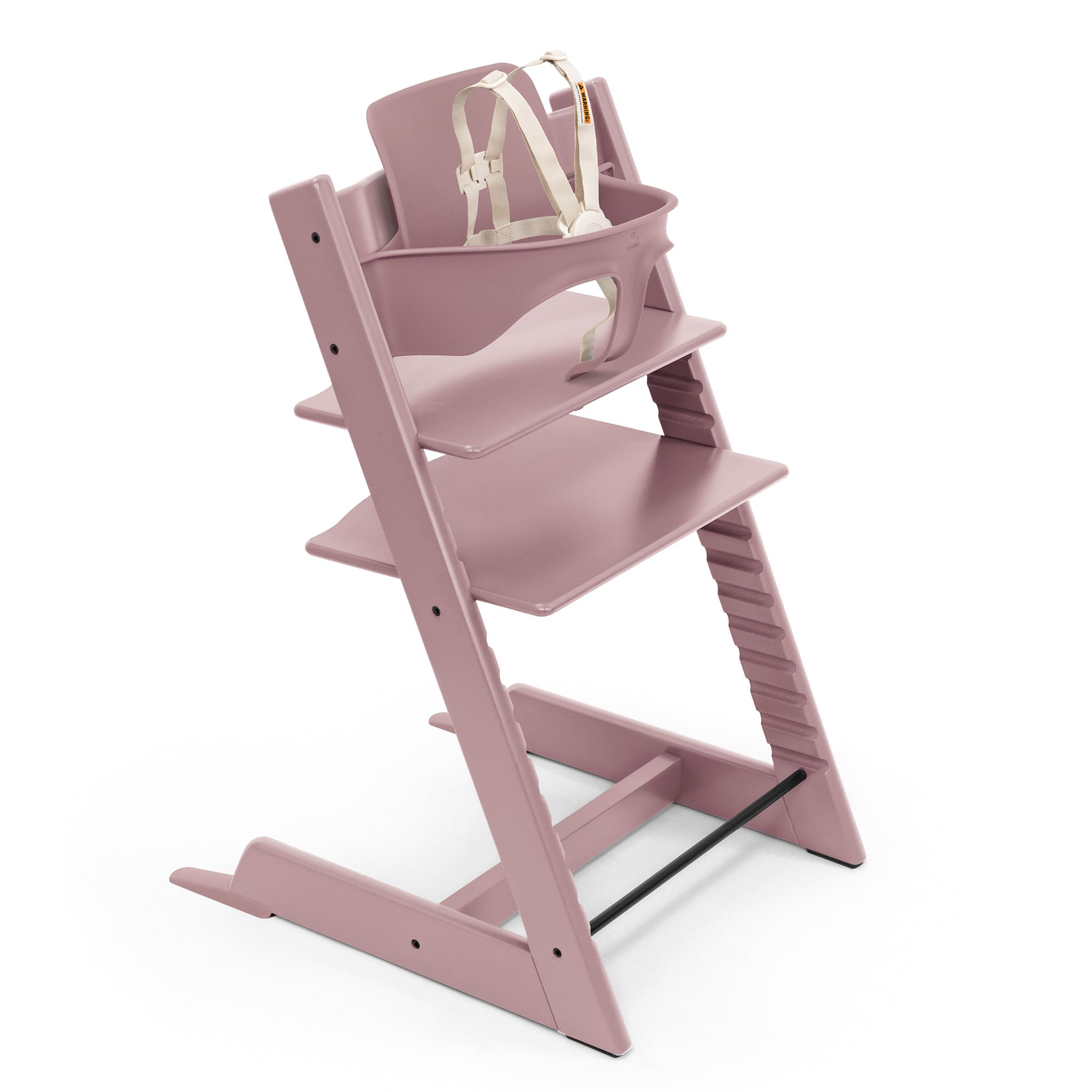 High chair Tripp Trapp v2 - Heather Mauve – CLÉMENT