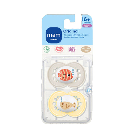 Suce (2) Perfect 16mois+ Beige-Mam Baby-SKL-C3894-02441-CLÉMENT