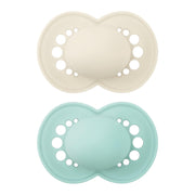 Suce Orthodontique (2) Matte 6-16mois - Aqua-Mam Baby-SKL-C6894-024-41-CLÉMENT