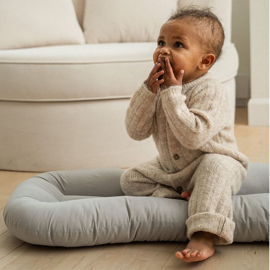 Baby Cushion 0-9m - Grey 