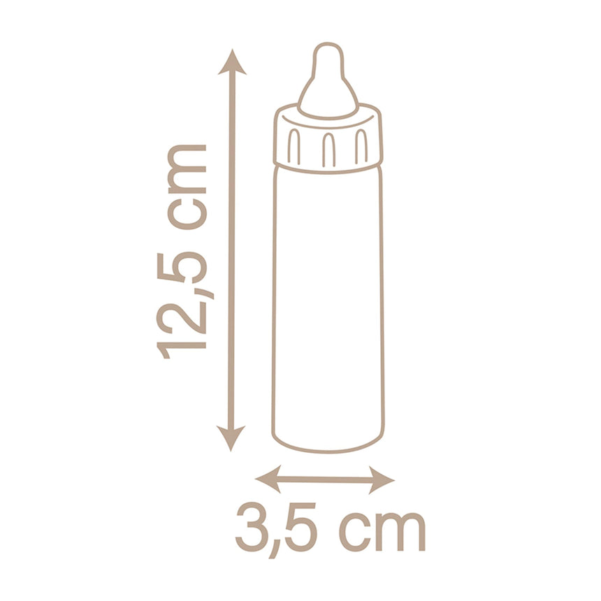 Accessoires Poupée - Lot De 10 Pièces : Biberon Magique, Couches, Bavoir, Tétine - Cadeau Enfant Anniversaire Noël