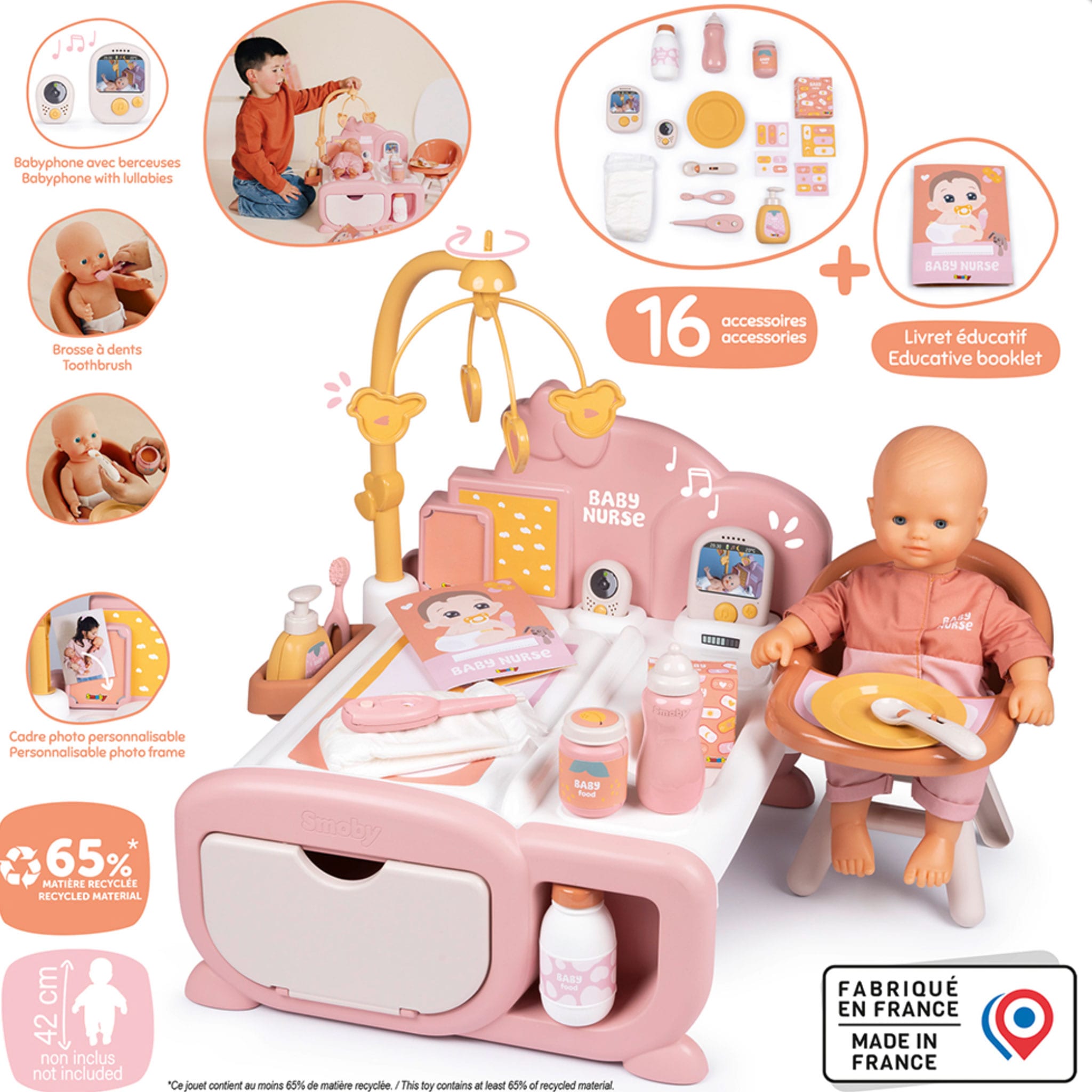 Nursery set for Doll – CLÉMENT