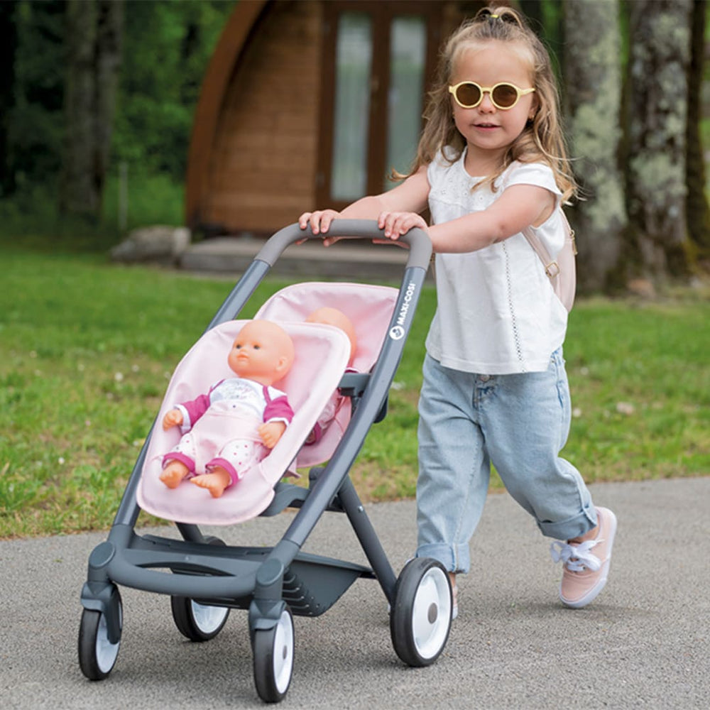 maxi cosi pink stroller Maxi-Cosi Poussette Jumeaux pour Poupée - Rose
