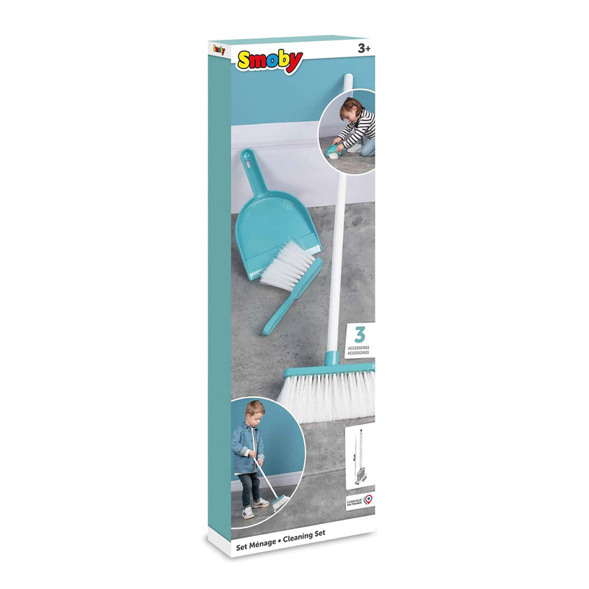 Balai Et Accessoires 3 Pièces - Bleu-Smoby-SMO-892330317-CLÉMENT