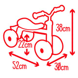Bicyclette 4 Roues Rouge-Smoby-SMO-892721400-CLÉMENT