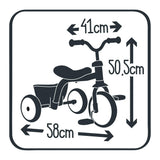 Tricycle Rookie - Rouge-Smoby-SMO-892742000-CLÉMENT