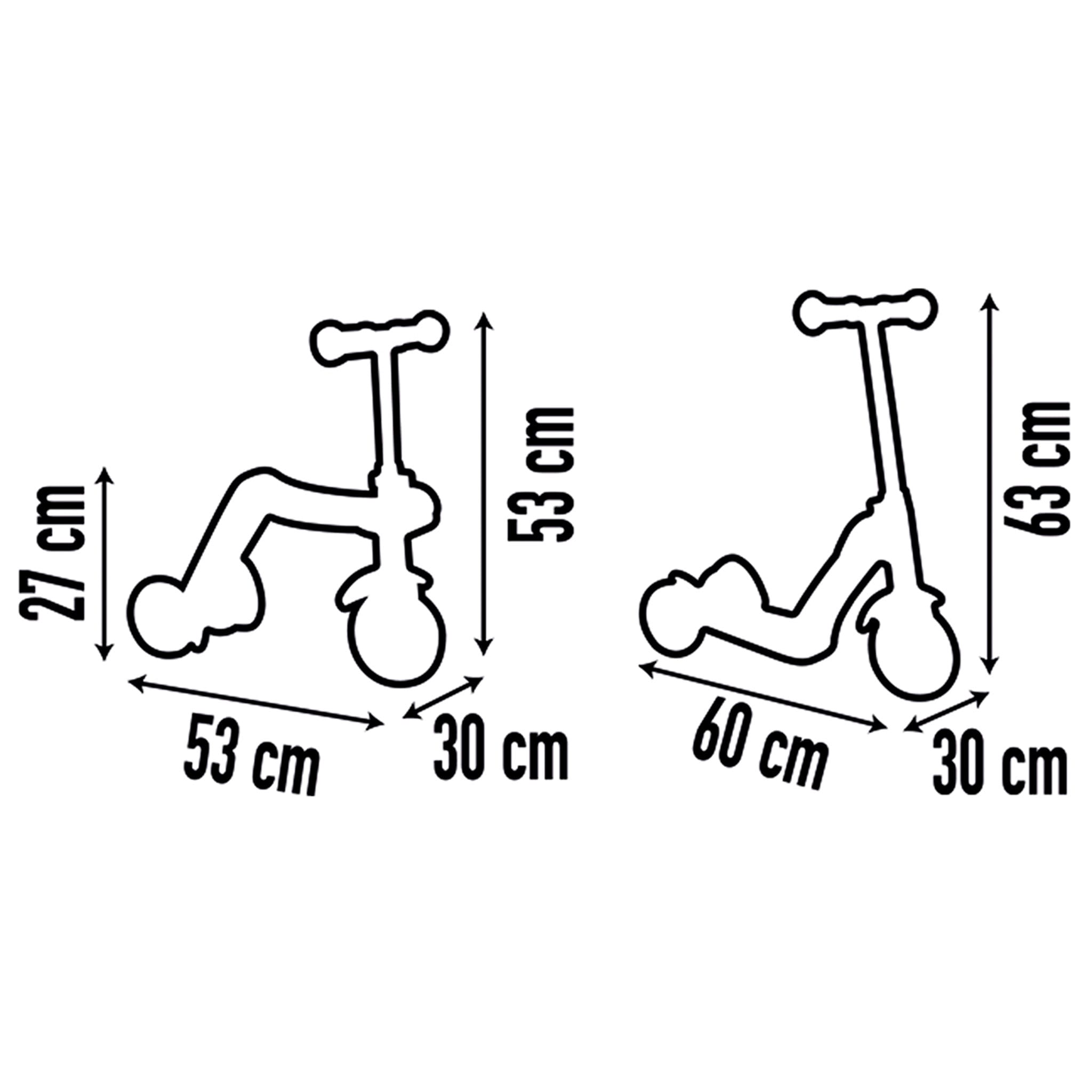 Trottinette Réversible 2-en-1 - Smoby – CLÉMENT
