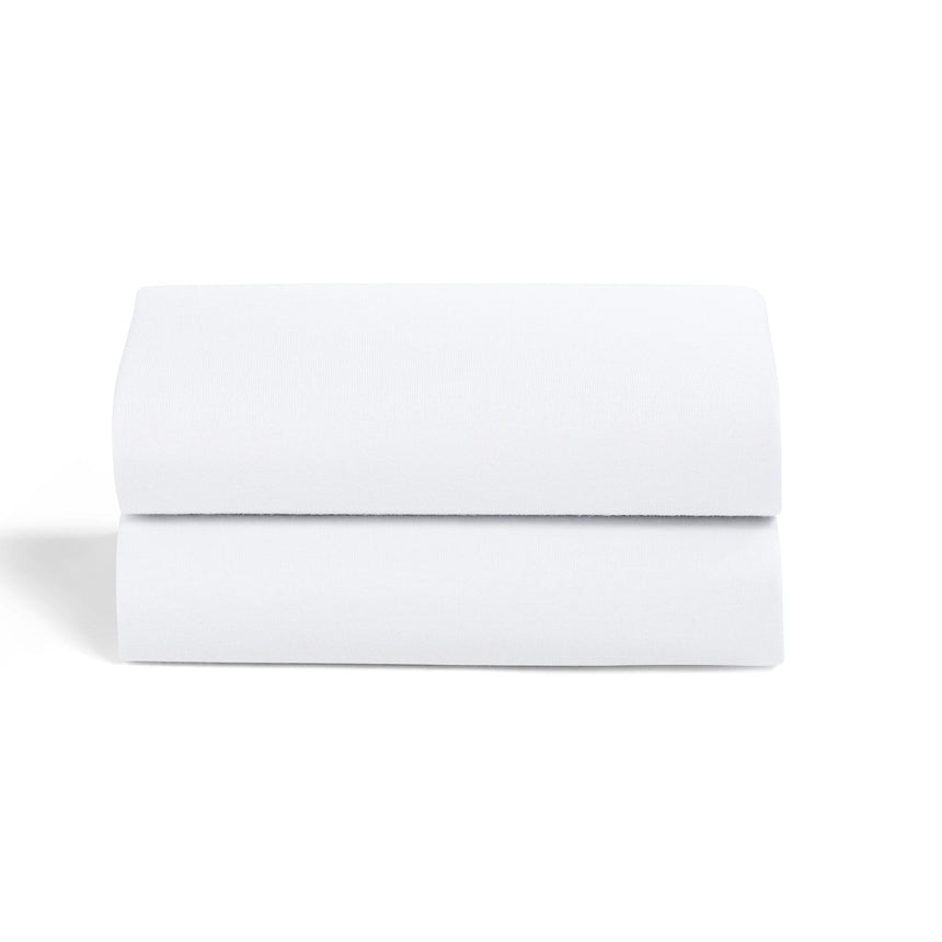 Draps contour pour Berceau SnüzPod5 - Blanc-CLÉMENT-SNZ-SBD028BL-CLÉMENT