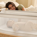 Draps contour pour Berceau SnüzPod5 - Blanc-CLÉMENT-SNZ-SBD028BL-CLÉMENT