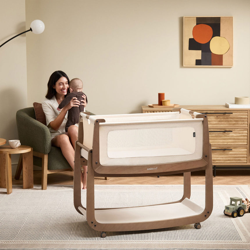 Berceau SnüzPod5 - Walnut-CLÉMENT-SNZ-SFN050N-CLÉMENT