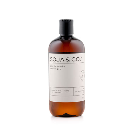 Gel de douche - Écorce de pin + Cèdre-SOJA&CO.-SOJ-SOJAGB23-CLÉMENT