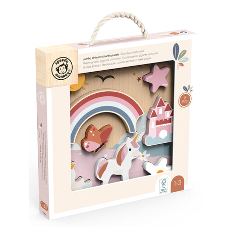 Casse-tête épais géant Licorne-Speedy Monkey-SPM-SP6012-CLÉMENT