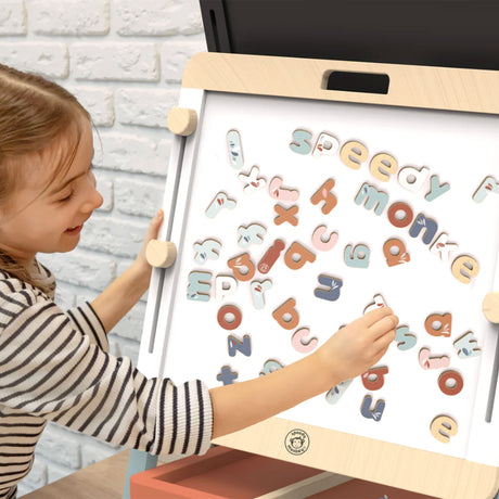 Lettres Magnétiques Bois (60)-Speedy Monkey-SPM-SP9003-CLÉMENT