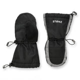 Mitaine Longue Noir/Gris 2-8ans