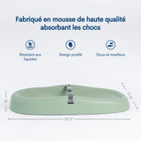 Matelas à langer facile à nettoyer - Vert