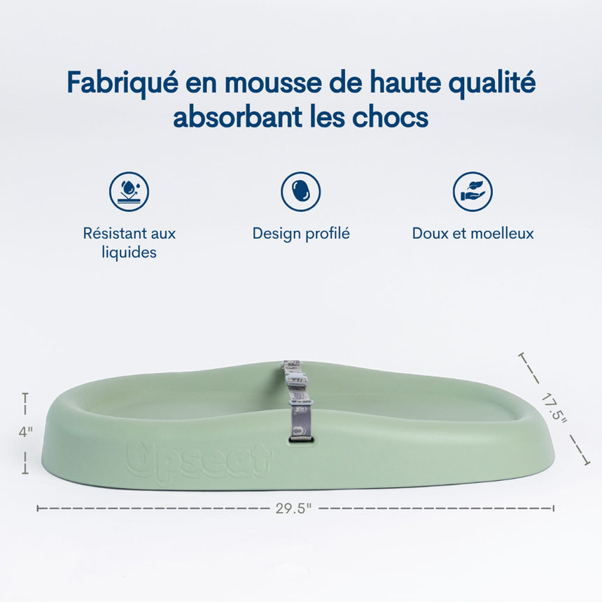 Matelas à langer facile à nettoyer - Vert