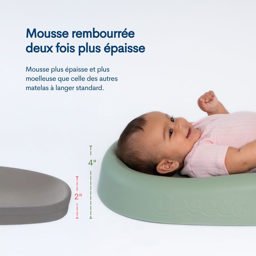 Matelas à langer facile à nettoyer - Vert