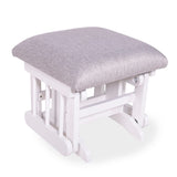 Tabouret Blanc- Tissus sur commande spéciale-Goberce-Harper 097-GBE-TB04-BLANC-CLÉMENT