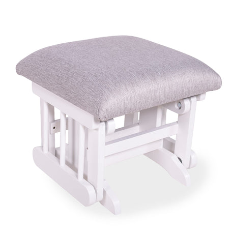 Tabouret Blanc- Tissus sur commande spéciale-Goberce-Harper 097-GBE-TB04-BLANC-CLÉMENT