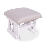 Tabouret Blanc- Tissus sur commande spéciale-Goberce-Link 020-GBE-TB04-BLANC-CLÉMENT