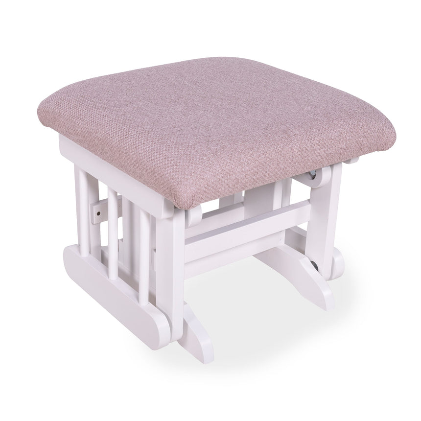 Tabouret Blanc- Tissus sur commande spéciale-Goberce-Prelude 067-GBE-TB04-BLANC-CLÉMENT