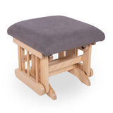 Tabouret Naturel- Tissus sur commande spéciale-Goberce-Structure 060-GBE-TB04-NATUREL-CLÉMENT