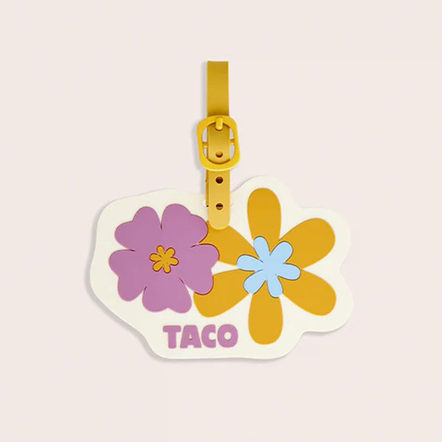 Étiquette De Bagage - Petale Rose-TACO-TAC-POPPYPETALS-CLÉMENT