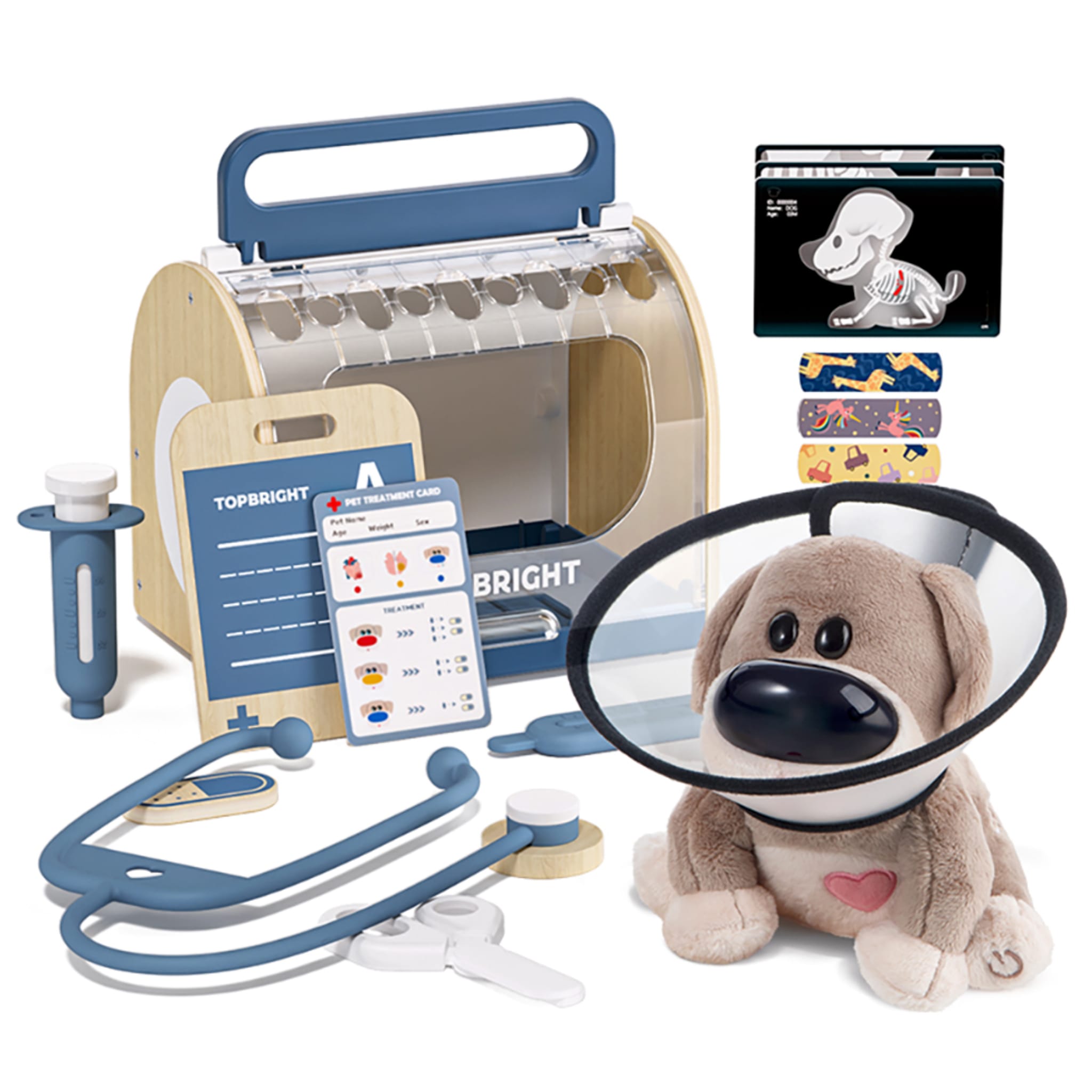 Coffret vétérinaire Chien - Sons et lumières - Top Bright – CLÉMENT