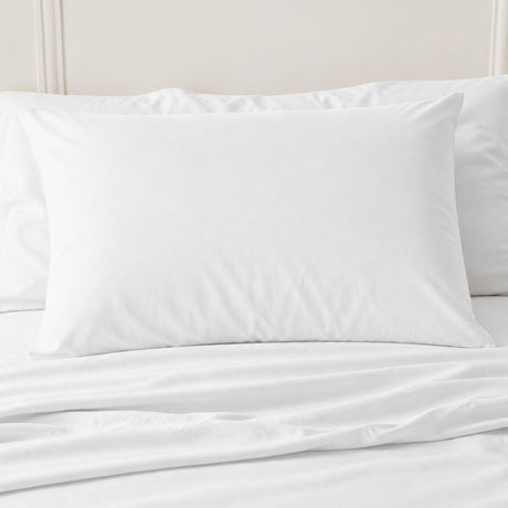 Ensemble de Draps Lit Simple - Blanc-Textile City inc-TCI-1359968-CLÉMENT
