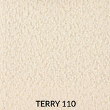 Fauteuil berçant et pivotant - Électrique - Tissus sur commande spéciale-Dormatex-Terry 110-DMT-FAUTEUIL-ELECTRIQUE-CLÉMENT