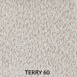 Fauteuil berçant et pivotant - Électrique - Tissus sur commande spéciale-Dormatex-Terry 61-DMT-FAUTEUIL-ELECTRIQUE-CLÉMENT