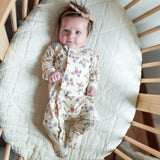 Pyjama Magnétique Fleurs Prématuré -18mois-Colle Colle-CCL-PM6178-CLÉMENT