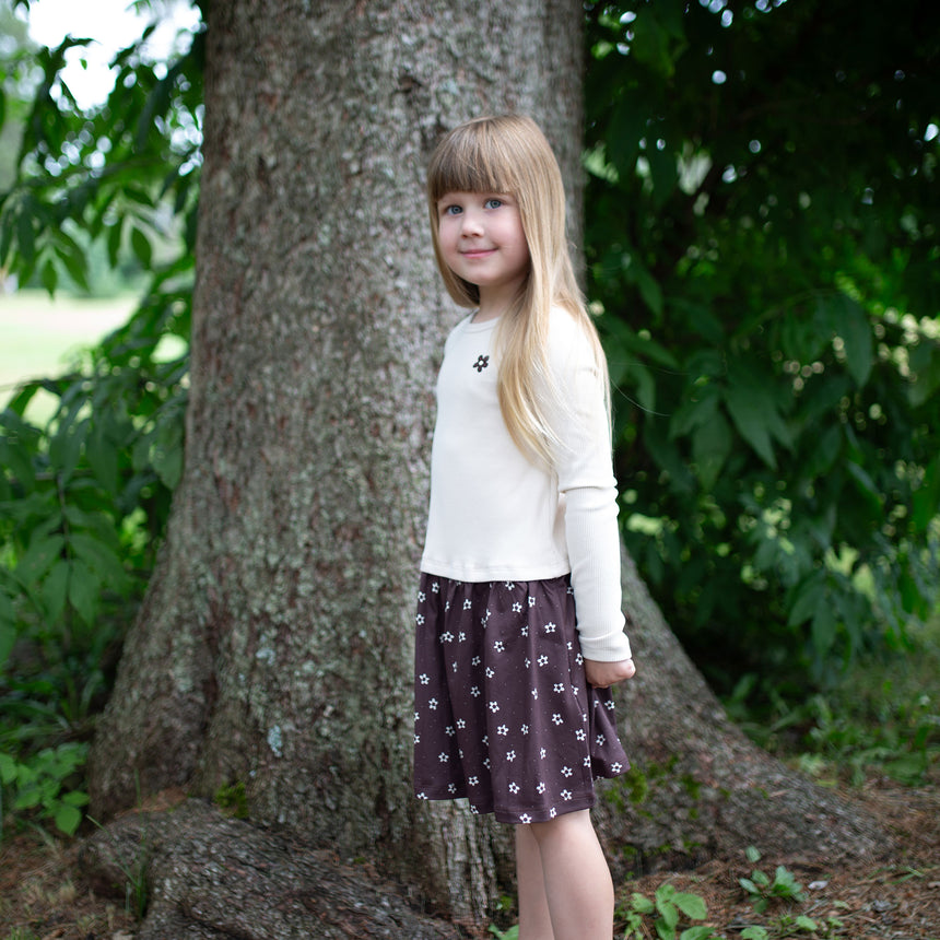 Robe Imprimée Jardin D'amour 2-8ans-Chat Botte-CHI-2262462C-IVO-CLÉMENT