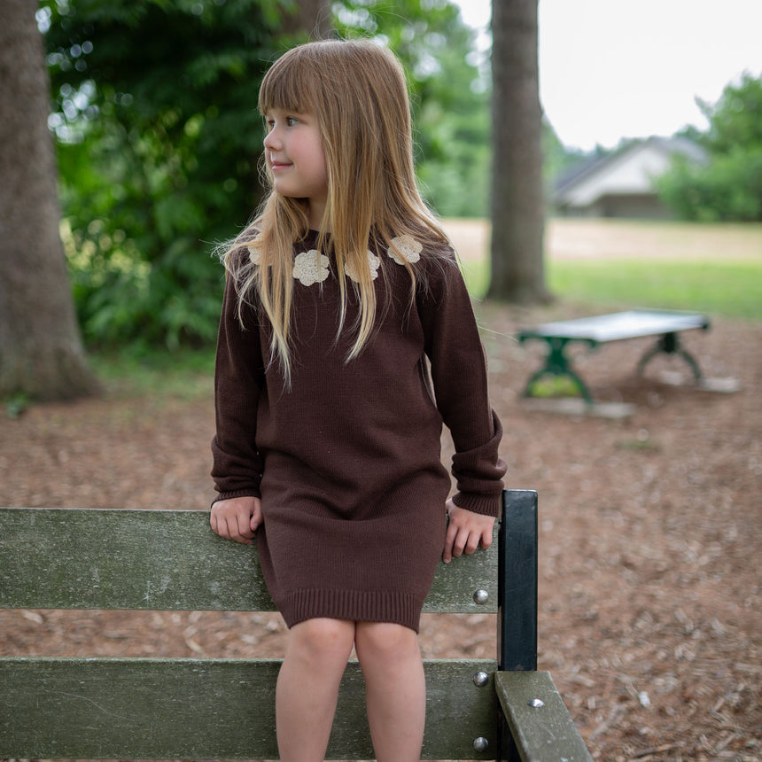 Robe Tricot Jardin D'amour 2-8ans-Chat Botte-CHI-2262453C-BRU-CLÉMENT