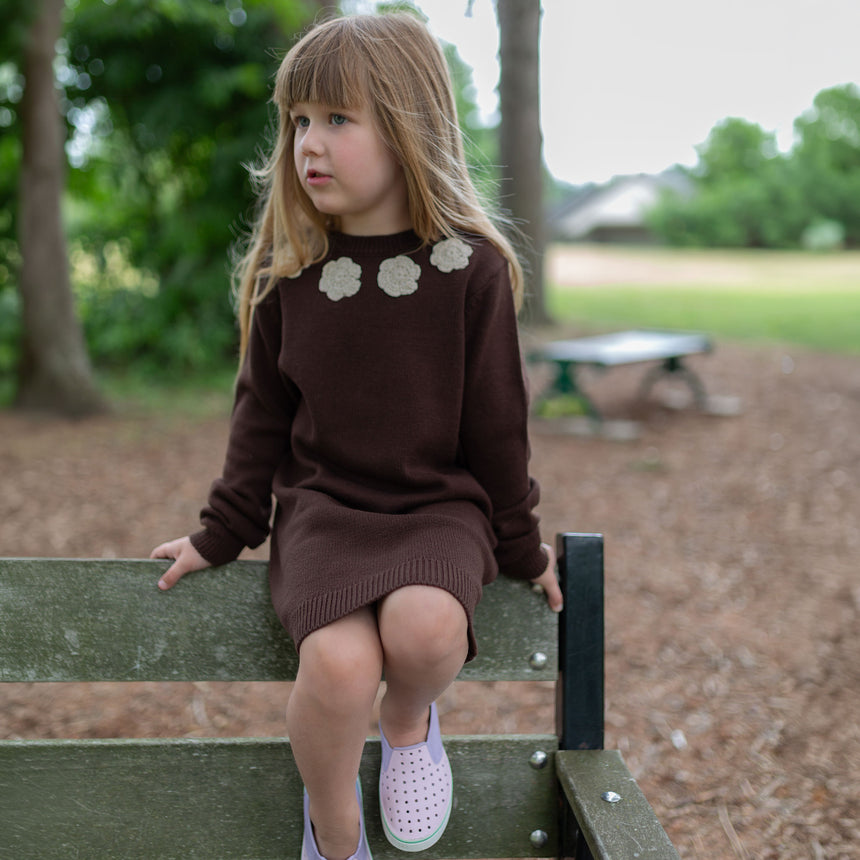 Robe Tricot Jardin D'amour 2-8ans-Chat Botte-CHI-2262453C-BRU-CLÉMENT