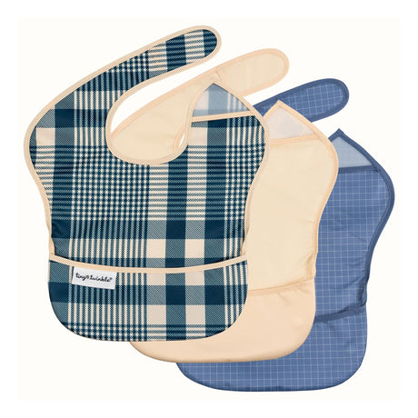 Bavoir (3) Imperméable - Vichy-Tiny Twinkle-TIN-TT775-CLÉMENT