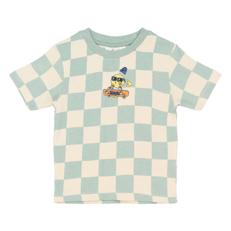 T-shirt Sebastian 3-14ans-The New-Menthe-7-8-TNE-TN5583C-CLÉMENT