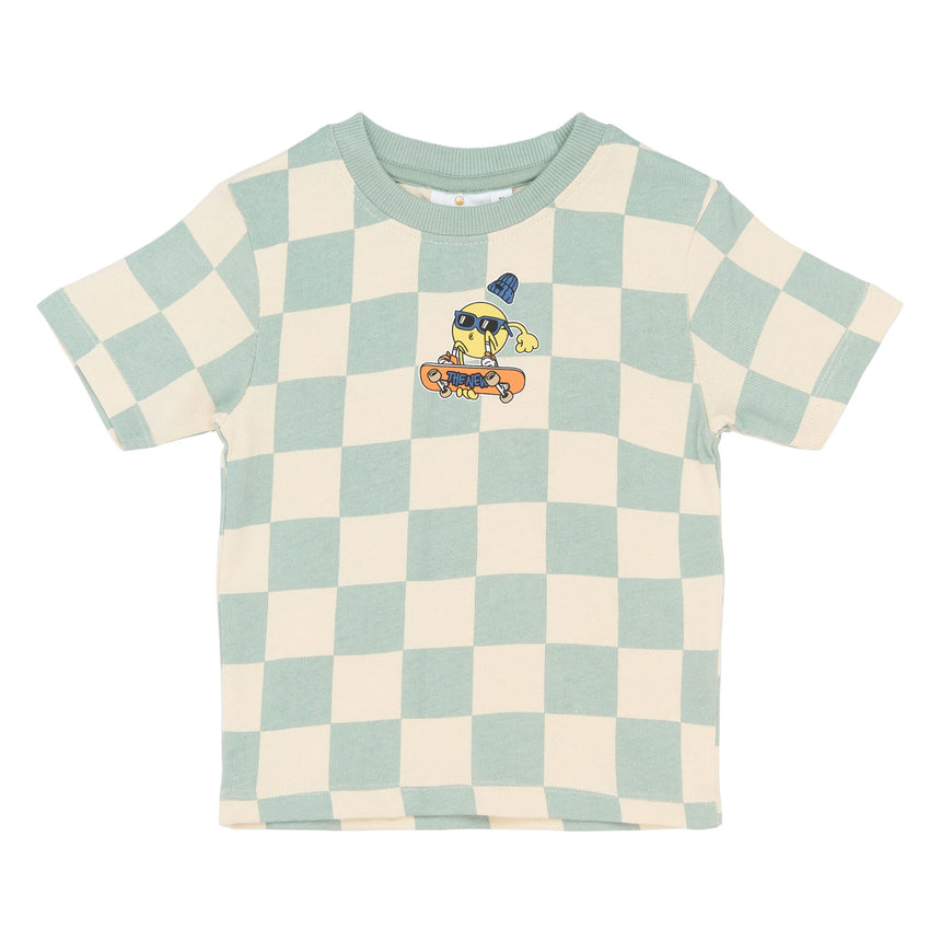 T-shirt Sebastian 3-14ans-The New-Menthe-7-8-TNE-TN5583C-CLÉMENT
