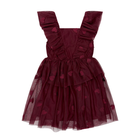 Robe Tulle Vohanna 3-14ans-The New-Bordeaux-7-8-TNE-TN5682C-CLÉMENT