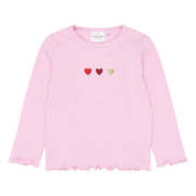 T-shirt Côtelé Vilma 6-24mois-The New-Rose-6 m-TNE-TNS6559C-CLÉMENT