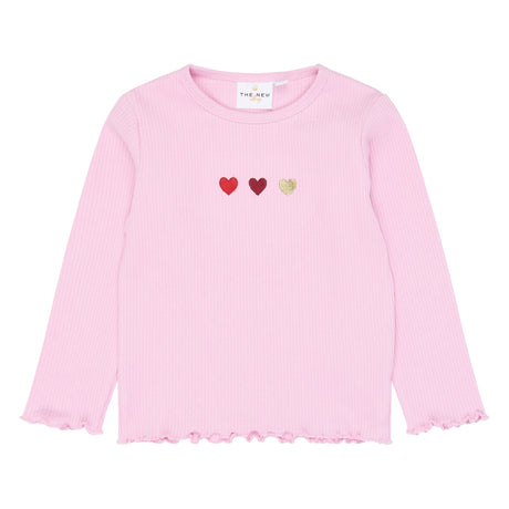 T-shirt Côtelé Vilma 6-24mois-The New-Rose-6 m-TNE-TNS6559C-CLÉMENT