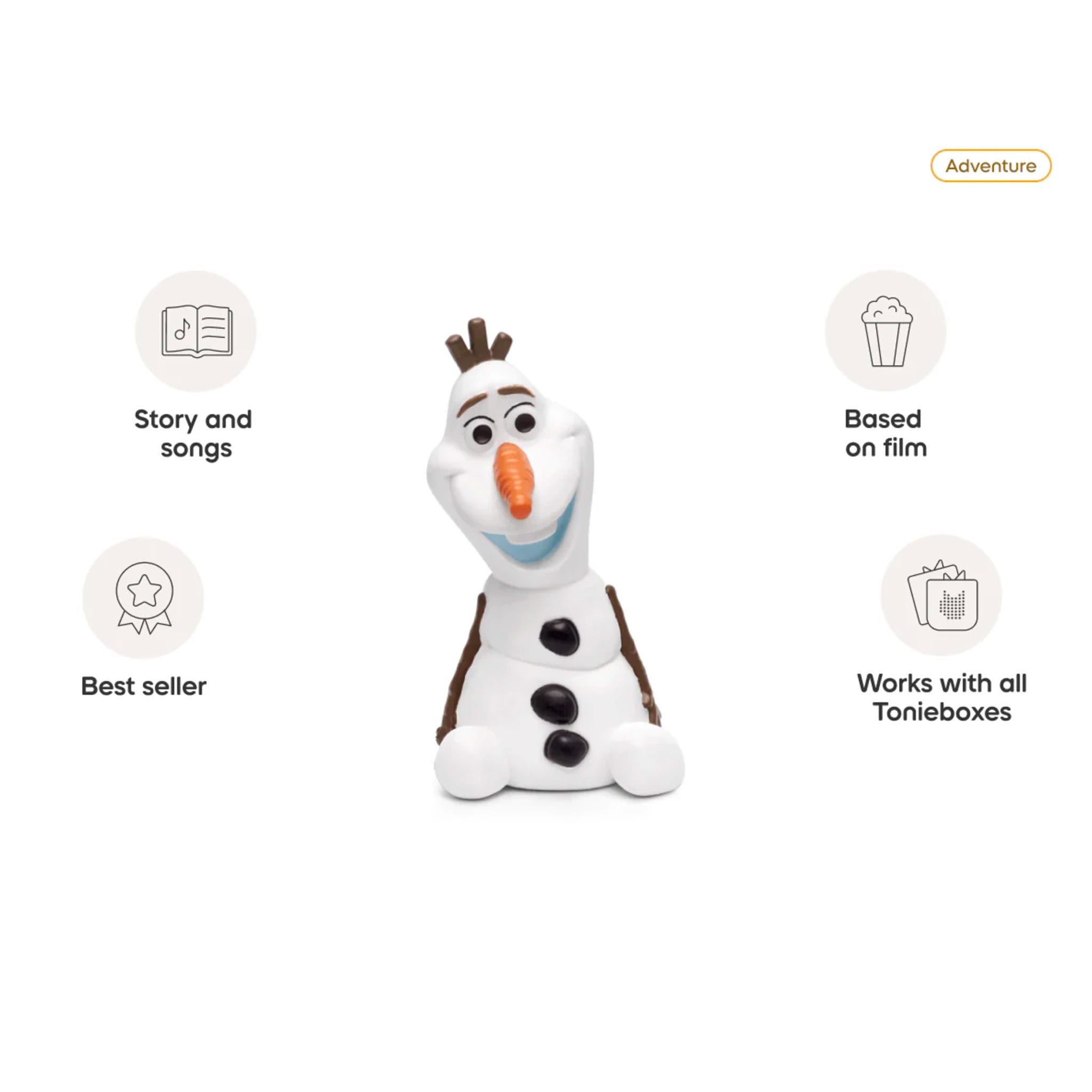 Disney Frozen: Olaf Tonie Figurine (Anglais) - Tonies – CLÉMENT